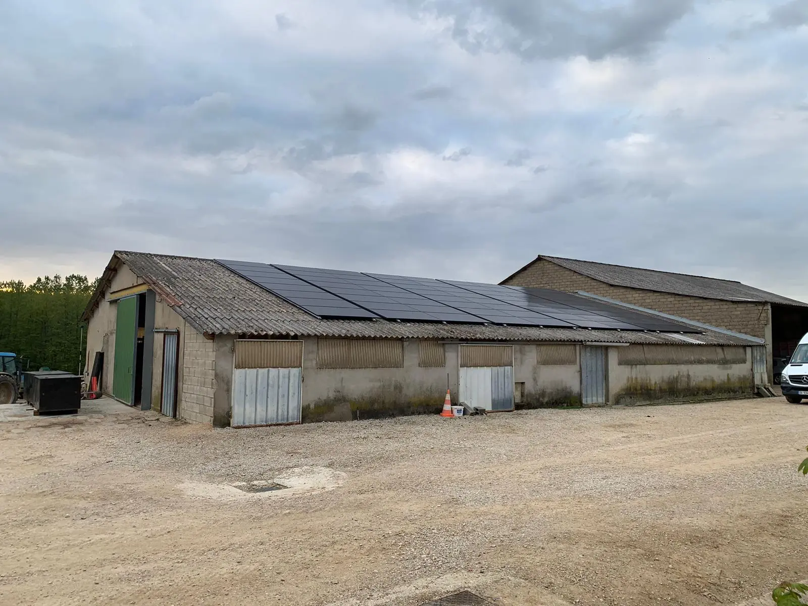 katezer solaire toiture agriculteur