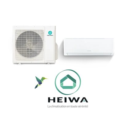 pompe chaleur air air heiwa