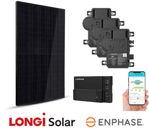 kit solaire longi Enphase